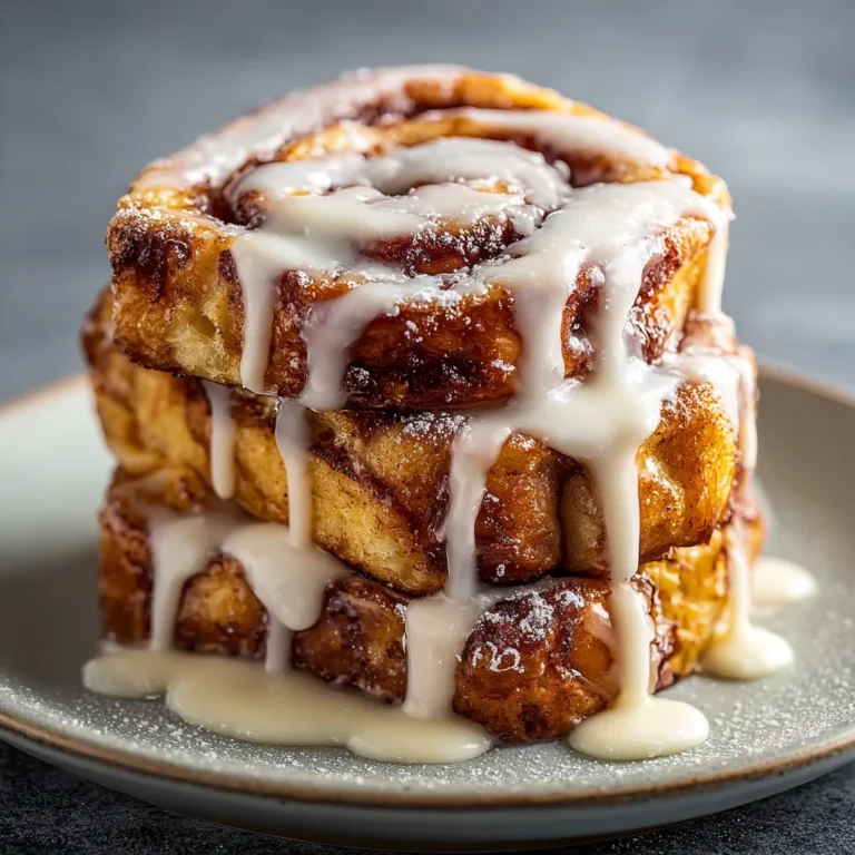 Decadent Cinnamon Roll French Toast Recipe Breakfast Bliss