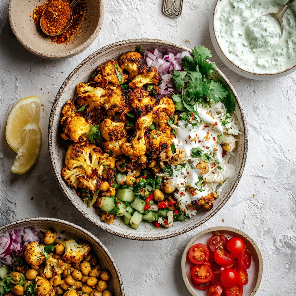 Delicious Cauliflower Shawarma Bowls Healthy Feast