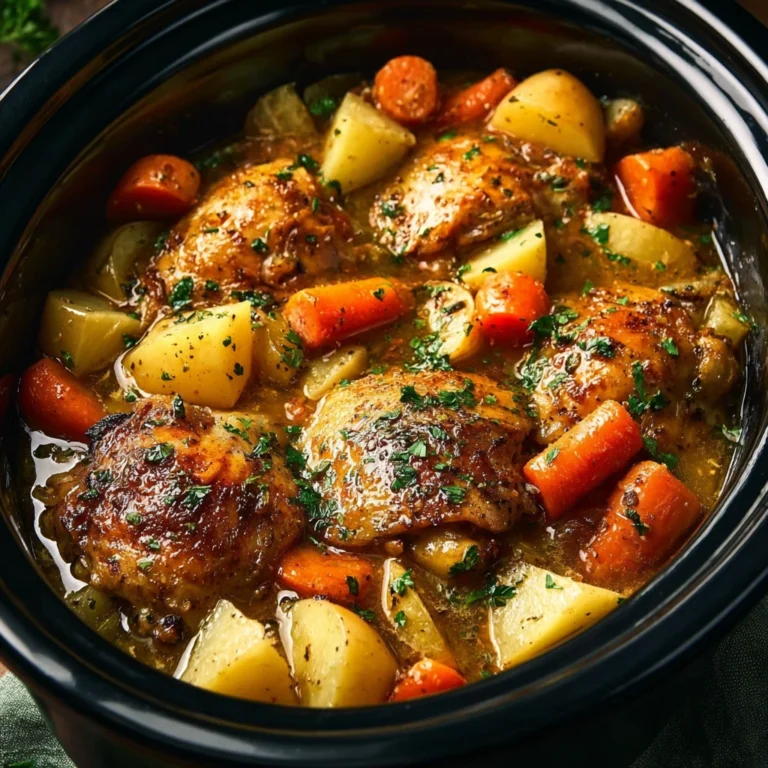 Delicious Crockpot Chicken Pot Roast Comfort Food Recipe