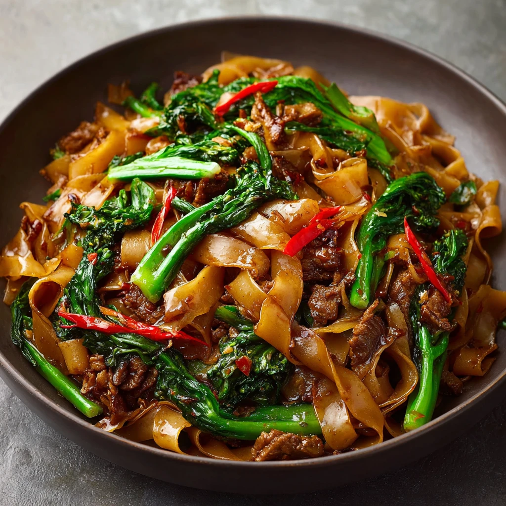 Delicious Drunken Noodles Beef Flavorful Twists