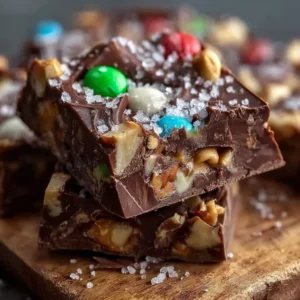 Delicious Leftover Chocolate Bark Candy Bar Remix Easy 3-Step Recipe