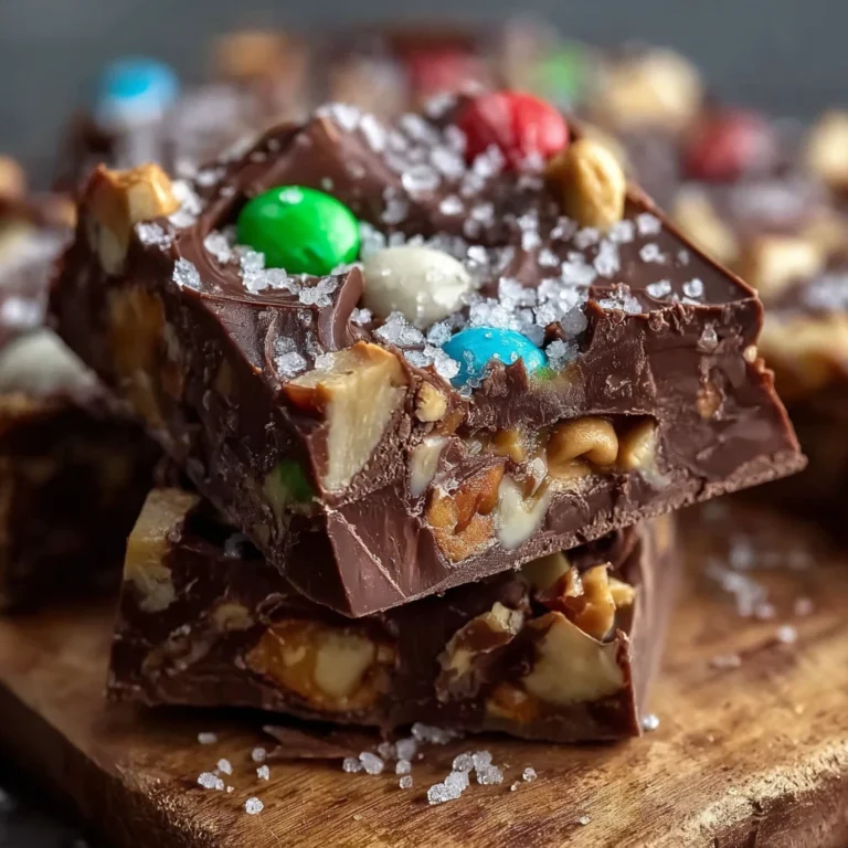 Delicious Leftover Chocolate Bark Candy Bar Remix 3step