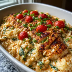Delicious Orzo Chicken Recipe for a Flavorful Meal!