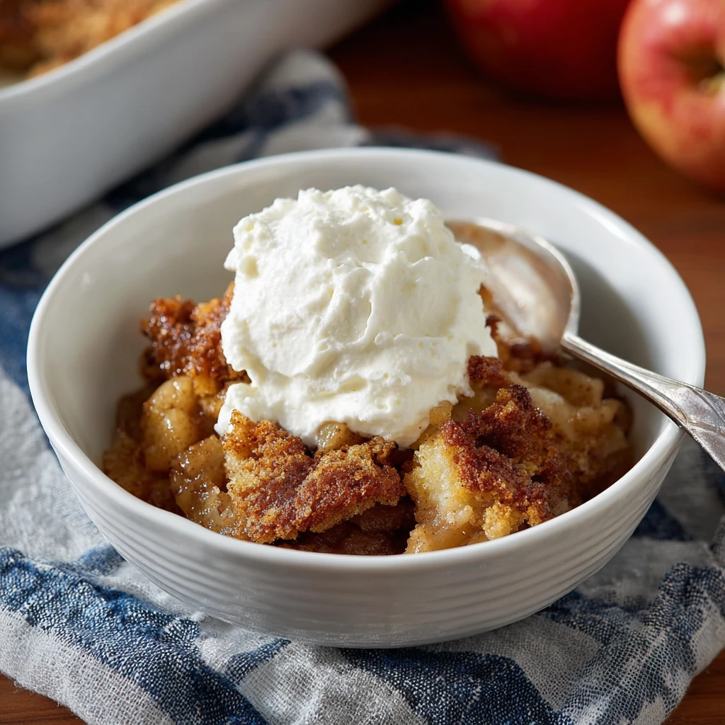 Apple Spoon Cake