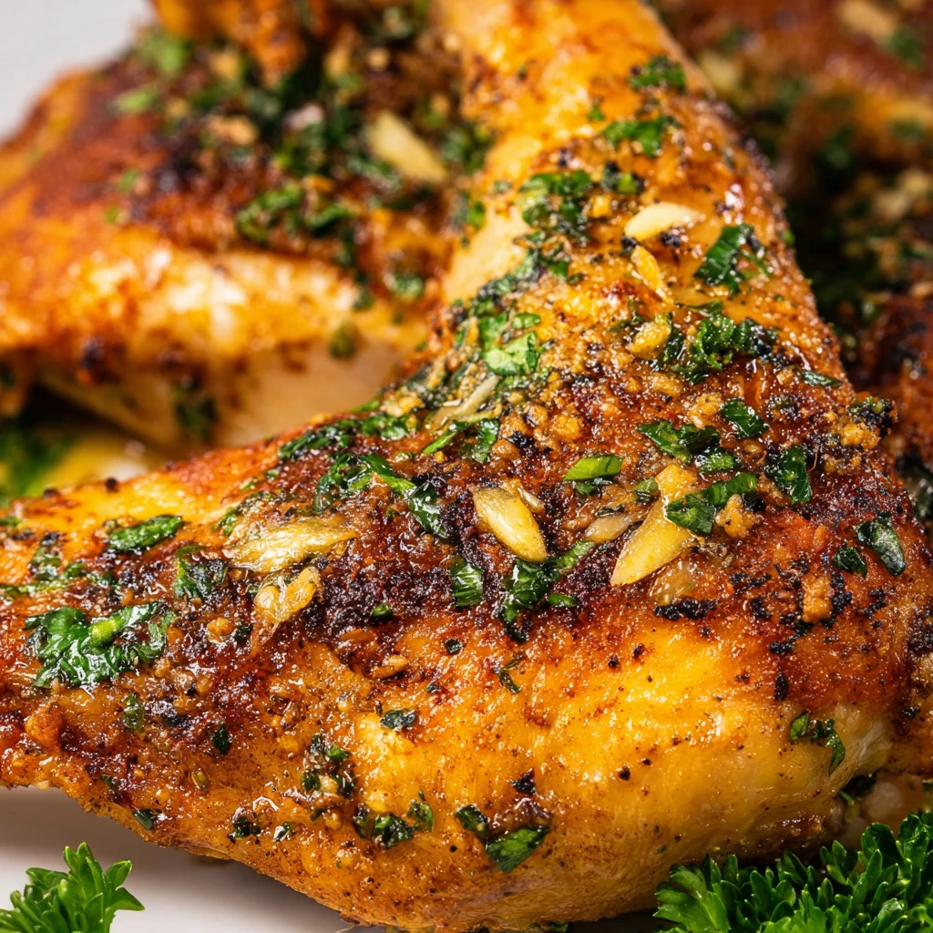 Baked Chicken Leg Quarters