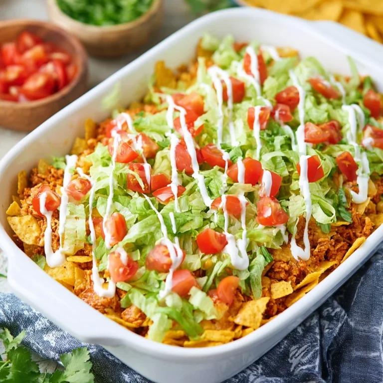 Chicken Taco Casserole