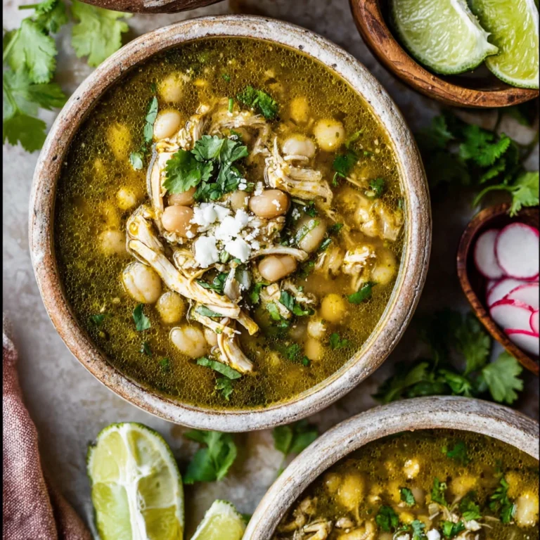 Green Chicken Pozole Minutes