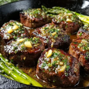 Easy Juicy Lemon Garlic Butter Steak and Asparagus Recipe for Perfect Dinners