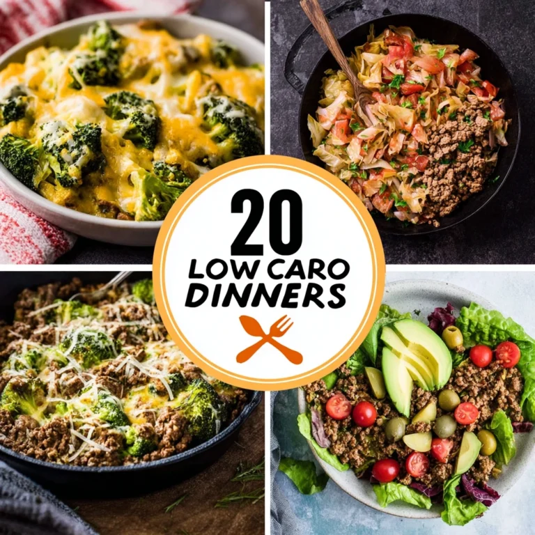 Low Carb Dinner Recipes
