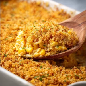 Easy Scalloped Corn