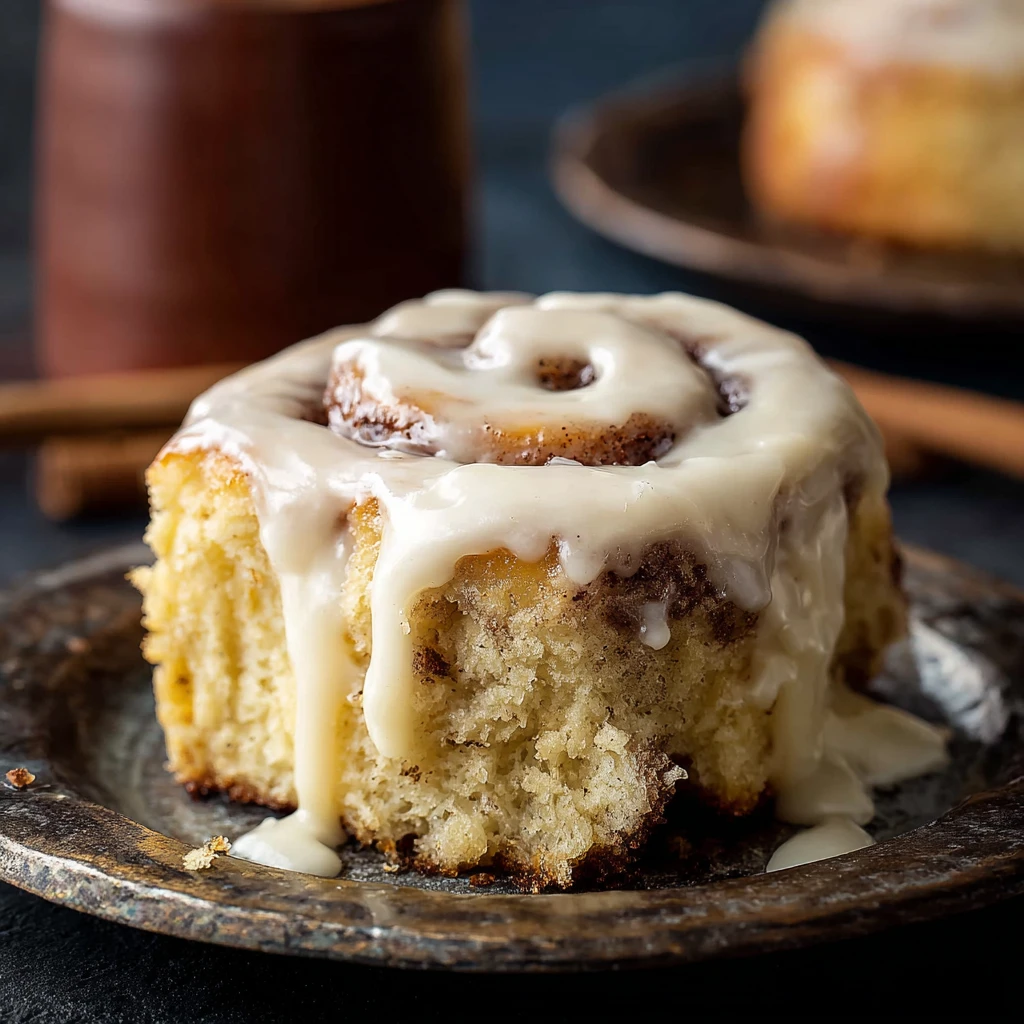 Eggnog Cinnamon Rolls