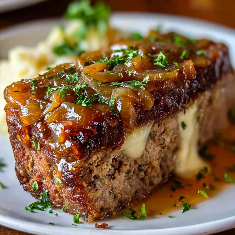 French Onion Meatloaf Recipe Cozy Home Cooked Comfort