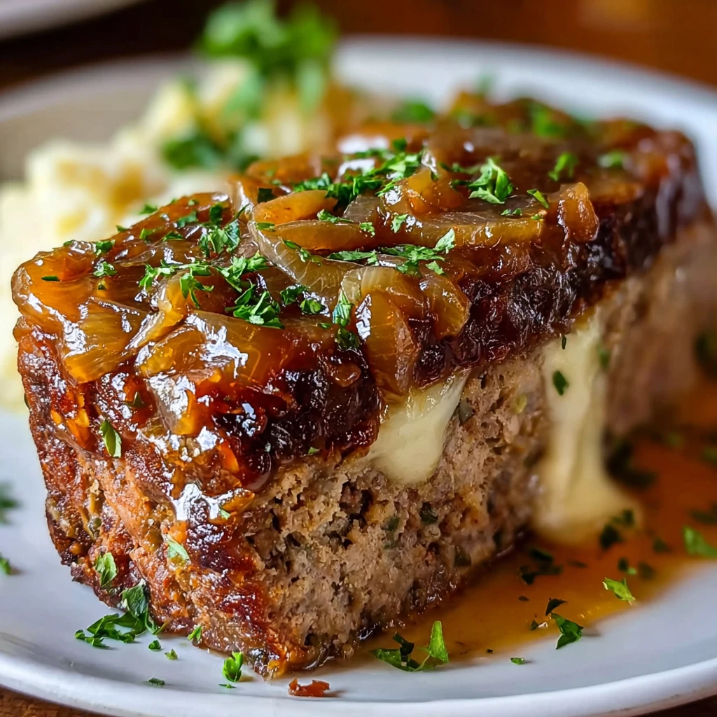 French Onion Meatloaf Recipe Cozy Home Cooked Comfort
