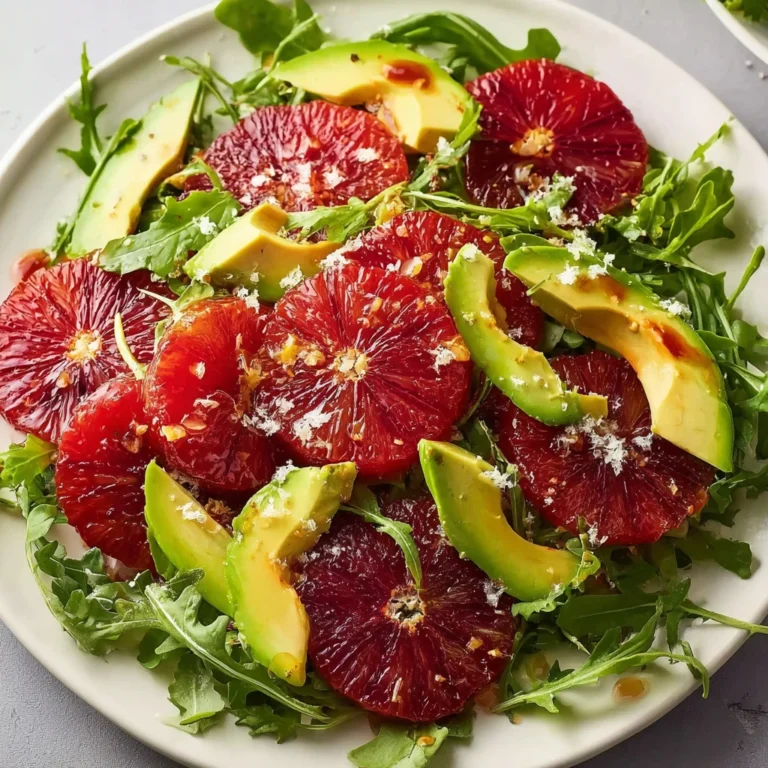 Fresh Blood Orange Avocado Salad Recipe