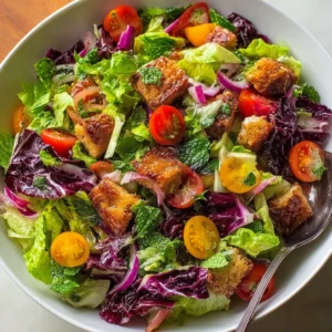 Fresh Fattoush Salad Recipe Easy Zesty Citrus Vinaigrette Dressing Guide