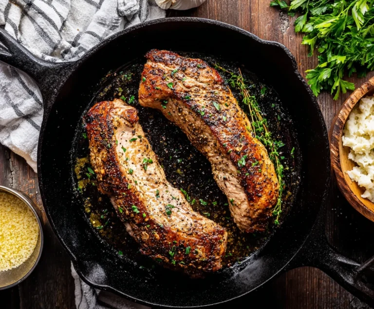 Garlic Butter Pork Tenderloin