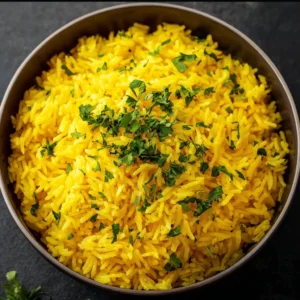 Garlic Turmeric Rice