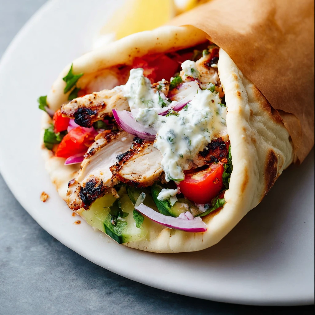Greek Chicken Gyro Recipe