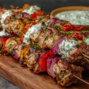 Greek Souvlaki Skewers Recipe Easy Homemade Tzatziki and Pita Guide