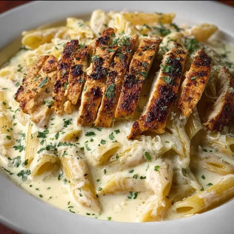 Grilled Chicken Alfredo Pasta