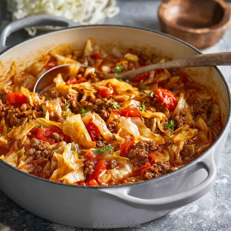 Ground Beef Cabbage