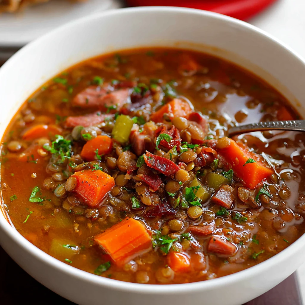Ham Lentil Soup