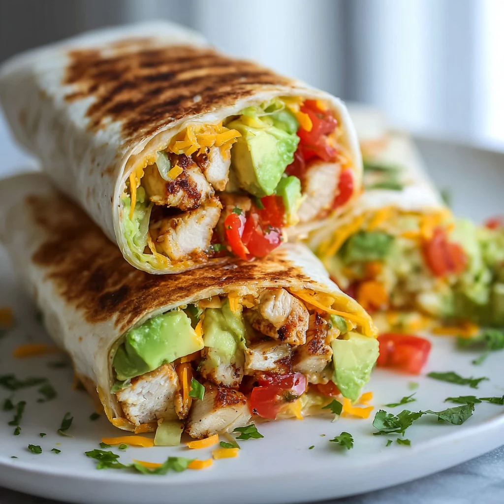 Healthy Chicken Crunch Wrap Recipe Crisp Delicious