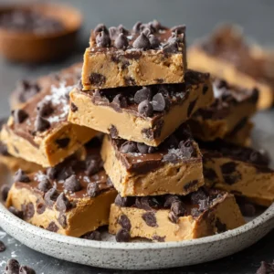 Healthy Cookie Dough Bark: Guilt-Free Indulgence Awaits!