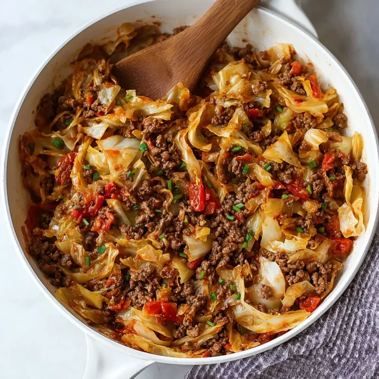 Healthy Ground Beef Cabbage Recipe Delicious Meal