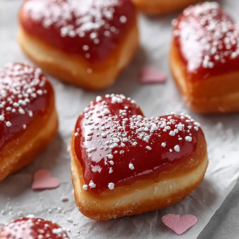 Heart Shaped Doughnuts Valentines Day Cozy Homemade Guide