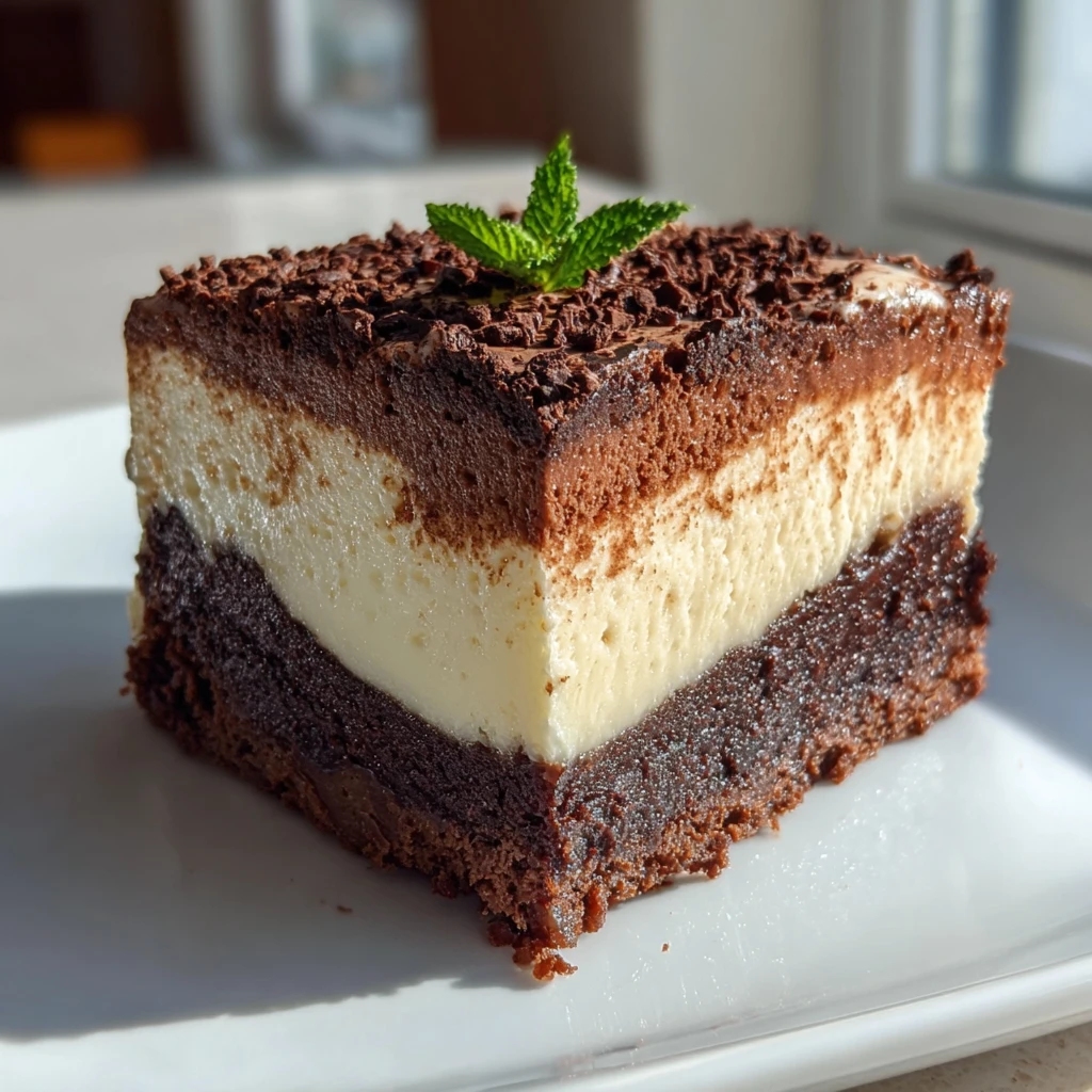 High Protein Cottage Cheese Cheesecake Brownies Recipe