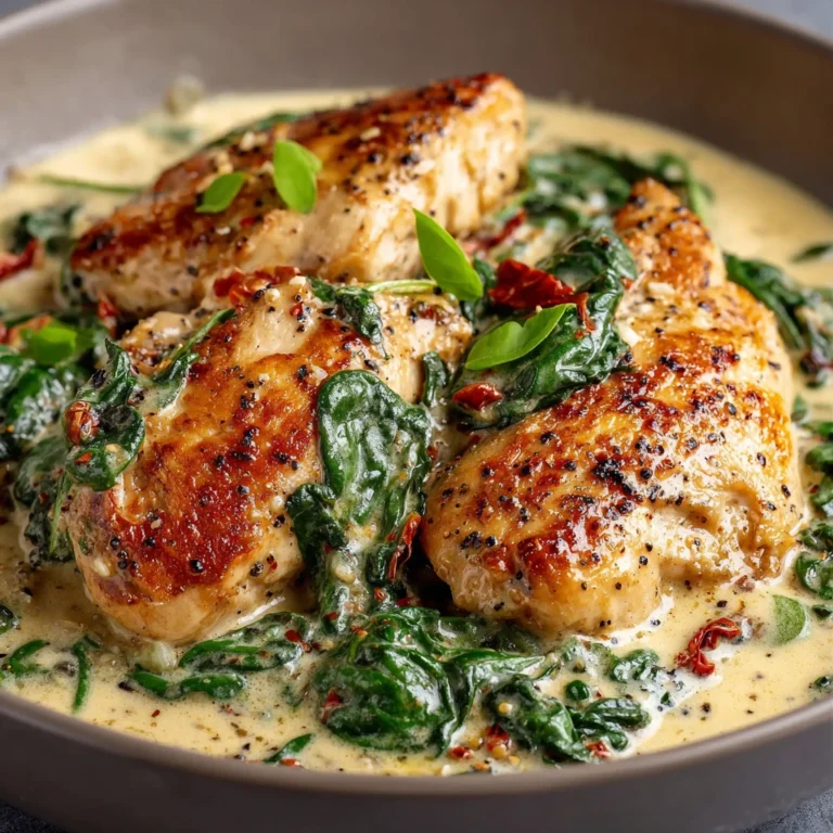 High Protein Tuscan Chicken Delicious Nutritious Recipe