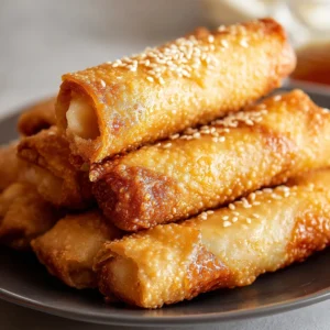 Homemade Chinese Egg Rolls