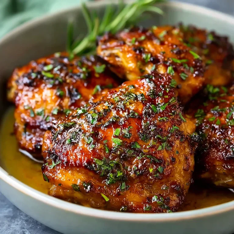Irresistible Chicken Thigh Marinade