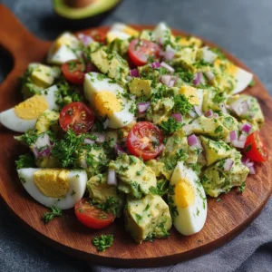 Keto Avocado Egg Salad