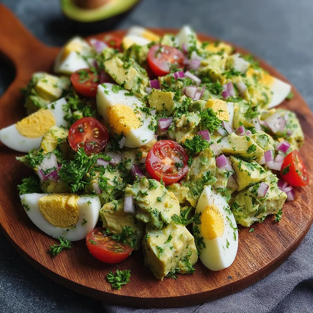 Keto Avocado Egg Salad