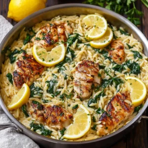 Lemon Chicken Orzo (One Pot!): Cozy Family Dinner Recipe