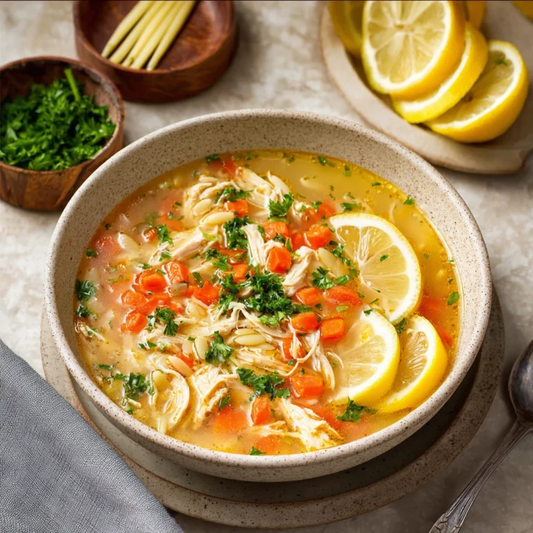 Lemon Chicken Soup