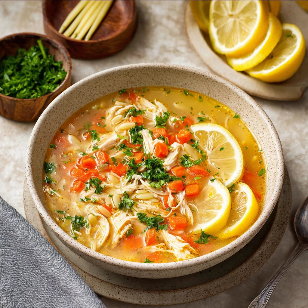 Lemon Chicken Soup