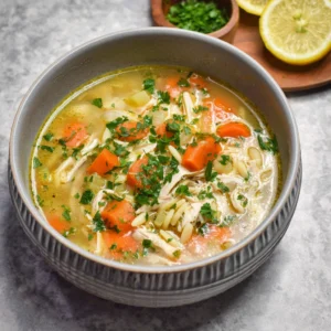 Lemon Chicken Soup