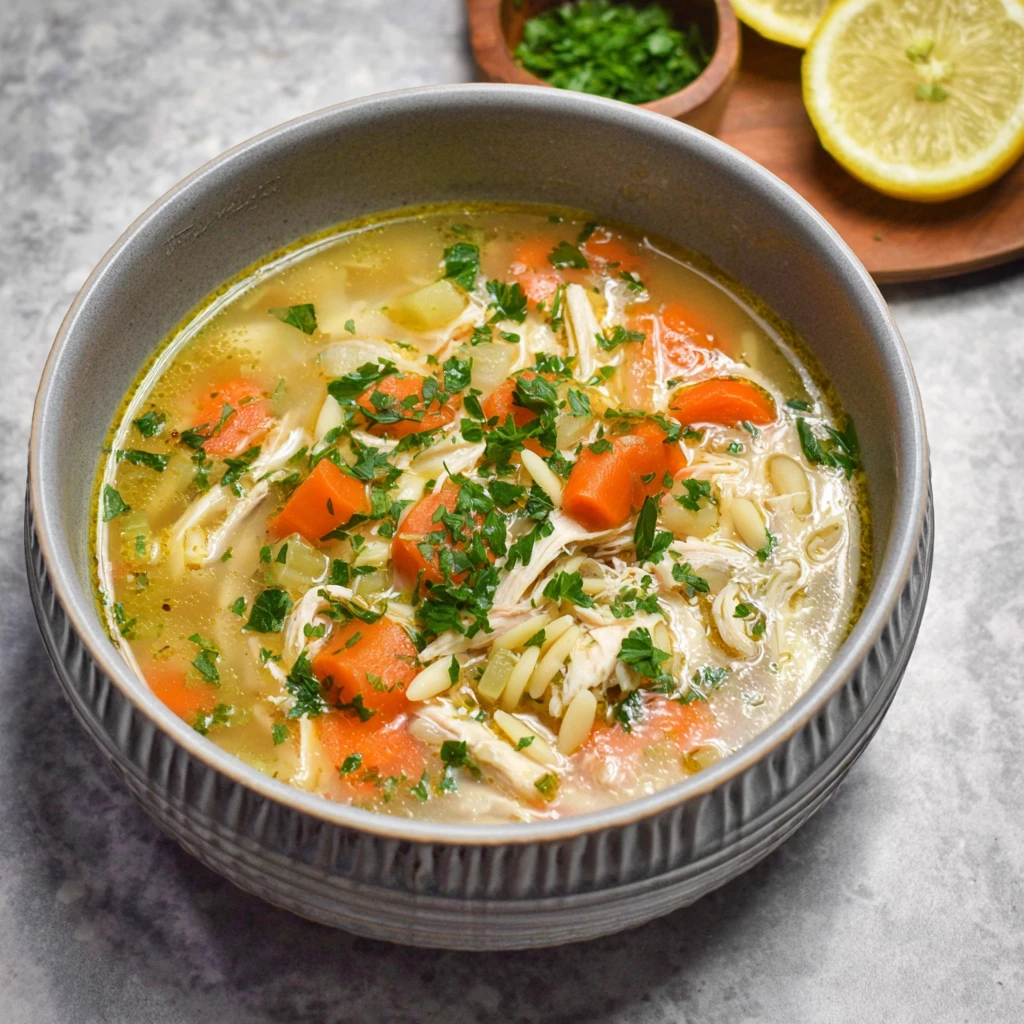 Lemon Chicken Soup