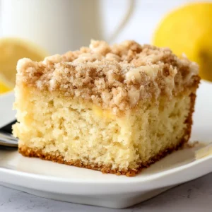 Lemon Curd Coffee Cake