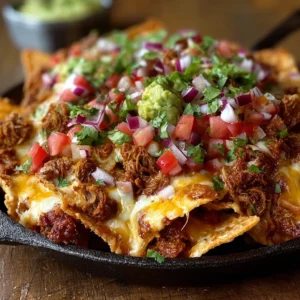 Loaded Nacho Dip with Beef Recipe Easy Homemade Party Snack for Ultimate Flavor