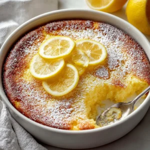 Magic Lemon Cobbler Recipe: A Sweet Tangy Dessert Delight