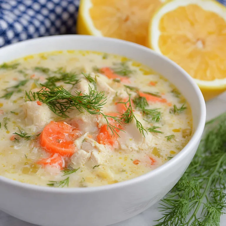 Make Greek Lemon Chicken Soup Like Chef Minutes