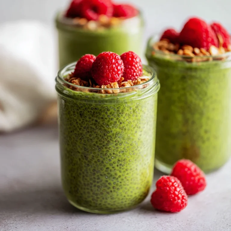 Matcha Chia Pudding