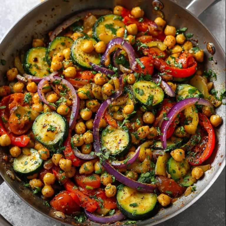 Mediterranean Chickpea Veggie Stir Fry Colorful Flavorpacked Meal