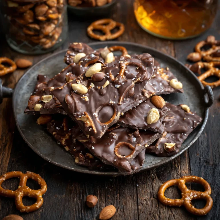 Milk Chocolate Peanut Butter Pretzel Bark