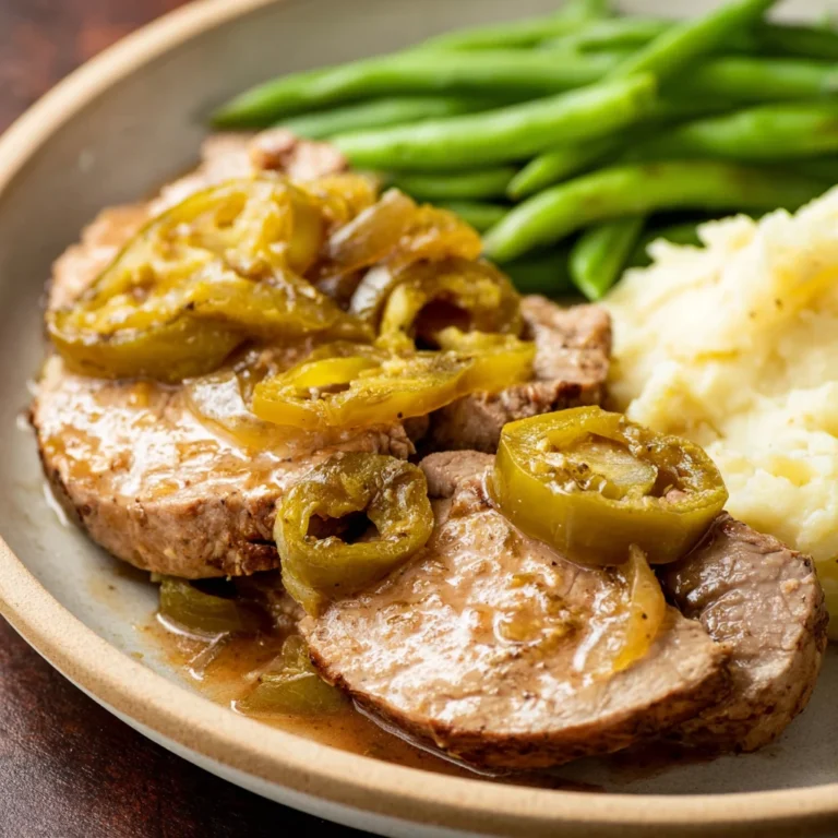 Mississippi Slow Cooker Pork Tenderloin