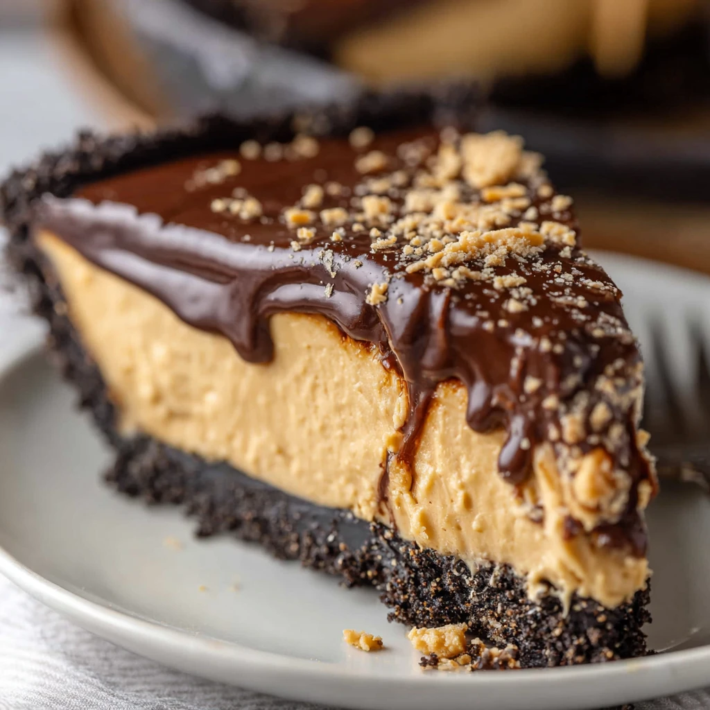 Bake Chocolate Peanut Butter Pie